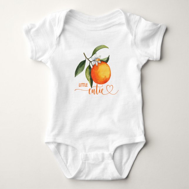 Little Cutie Baby One-Piece Baby Shower Gift Baby  Bodysuit (Front)