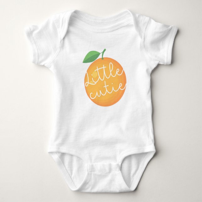 Little Cutie, Baby shower, baby Gift Bodysuit (Front)