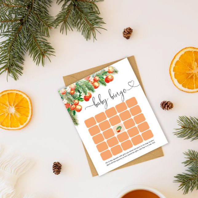 Little Cutie baby shower Bingo game card (Creator Uploaded)