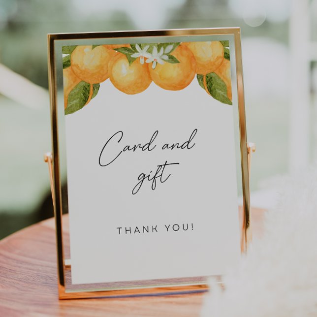 Little cutie baby shower card and gift sign (Creator Uploaded)