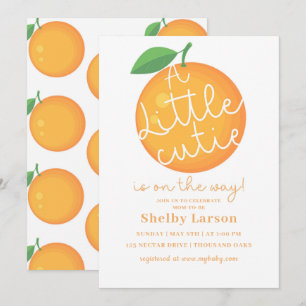 Little Cutie Baby Shower Invitation