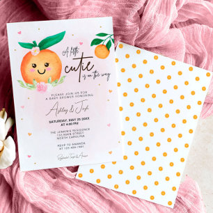 Little Cutie Baby Shower Invitation