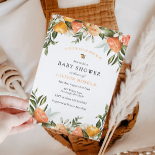 Little Cutie Baby Shower Invitation