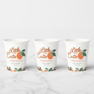 Little Cutie Baby Shower Party Cups – Clementine C