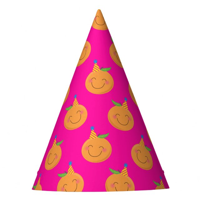 Little Cutie Birthday Party Hat (Front)