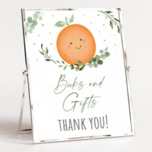 Little Cutie Books and Gifts Baby Shower Sign