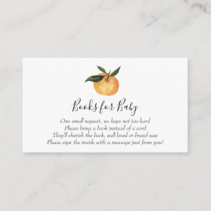 Little Cutie Books for Baby insert card