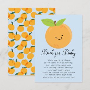 Little Cutie Boys Baby Shower Book for Baby Card