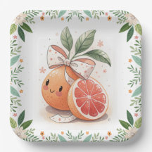 Little Cutie Citrus Grapefruit Coquette Botanical 