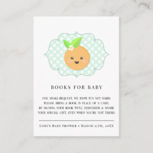 Little Cutie Clementine Books For Baby Enclosure Card