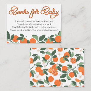 Little Cutie Clementine Books for Baby Enclosure Card