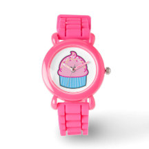Little Cutie Cupcake Pink Watch