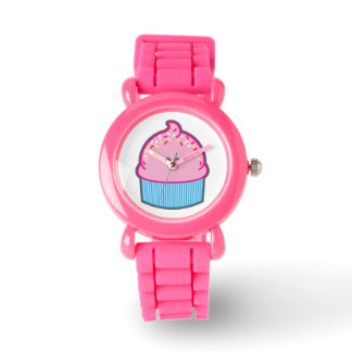 Little Cutie Cupcake Pink Watch
