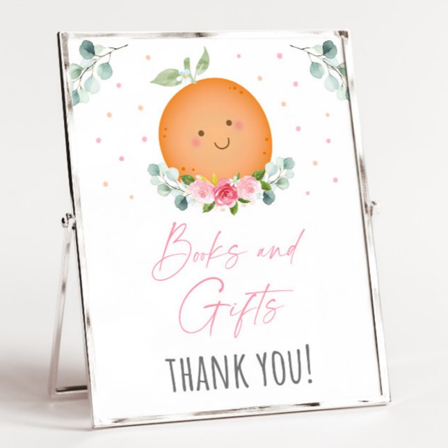 Little Cutie Girl Books & Gifts Baby Shower Sign (Creator Uploaded)