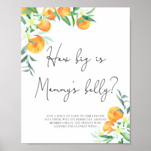 Little cutie how big is mummy's belly game poster