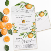 Little Cutie on the way Baby Shower Books for Baby