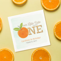 Little Cutie Orange Clementine 1st Birthday