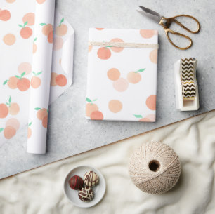 Little Cutie Oranges Wrapping Paper