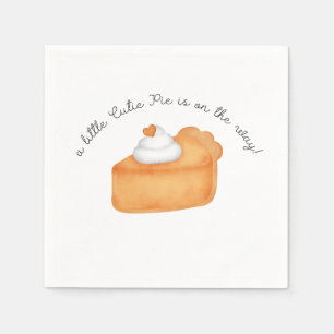 Little Cutie Pie Baby Shower napkins