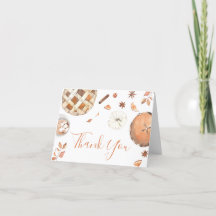 Little Cutie Pie Fall Pumpkin Baby Shower