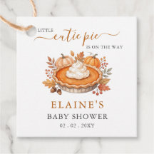 Little Cutie Pie Pumpkin Pie Fall Baby Shower