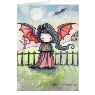Little Cutie Vampire Card