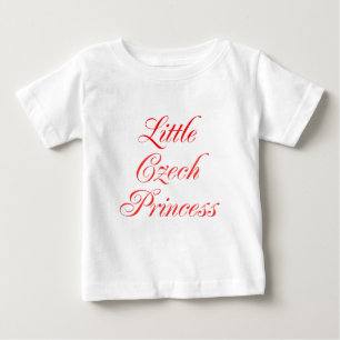 Little Czech Princess Baby T-Shirt