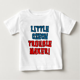 Little Czech Trouble Maker Baby T-Shirt