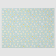 Little Daisies - soft teal