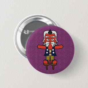 Little Daitengu Yokai 6 Cm Round Badge