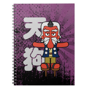 Little Daitengu Yokai Grunge Notebook