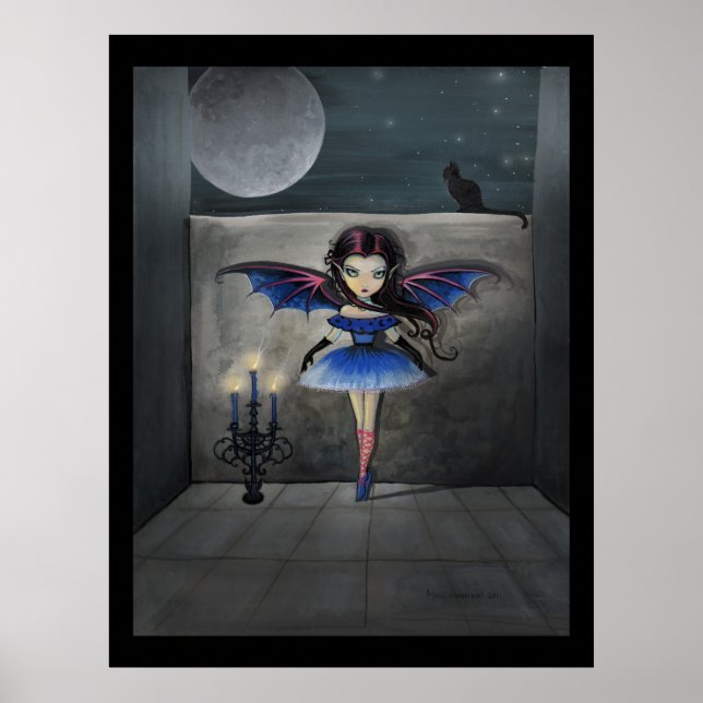 Little Dancer Gothic Vampire Fairy Poster (Front)
