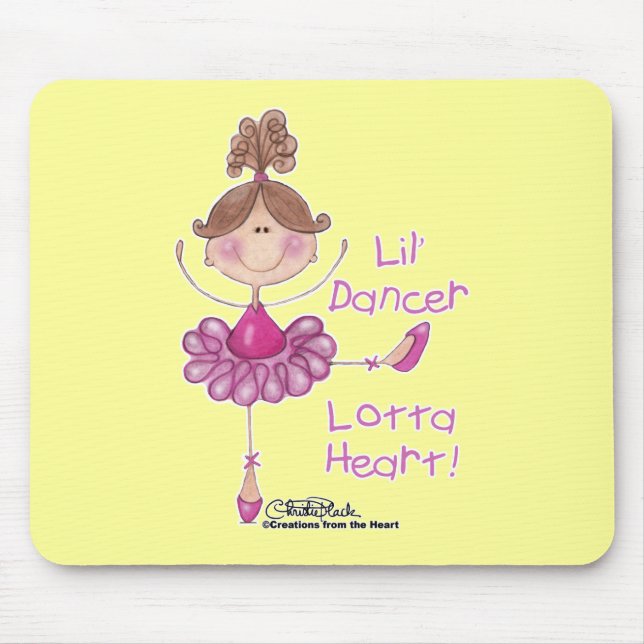 Little Dancer Mouse Pad (Front)