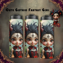 Little Dark Forest Demon –Cute Gothic Fantasy Girl