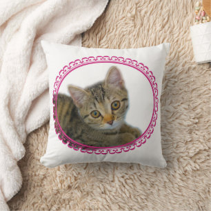 Little darling - cute kitty cushion