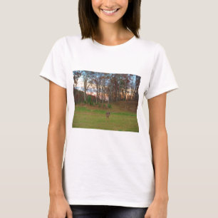 Little Deer &a Pink Sunset T-Shirt