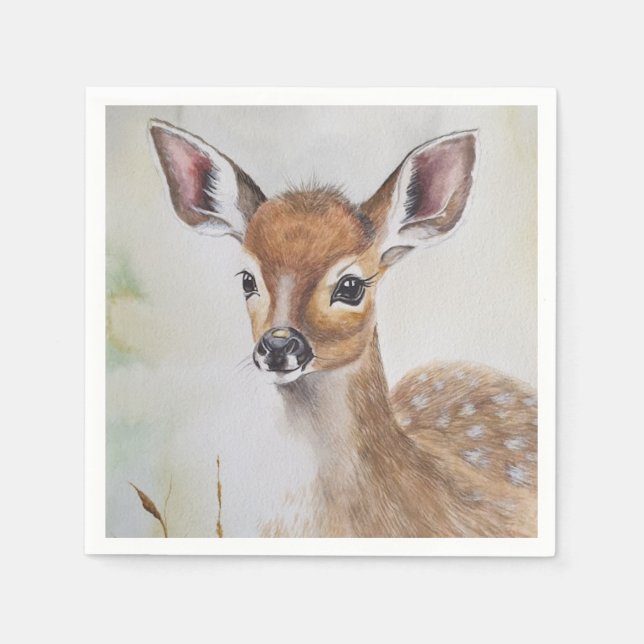 Little Deer Napkins (Front)