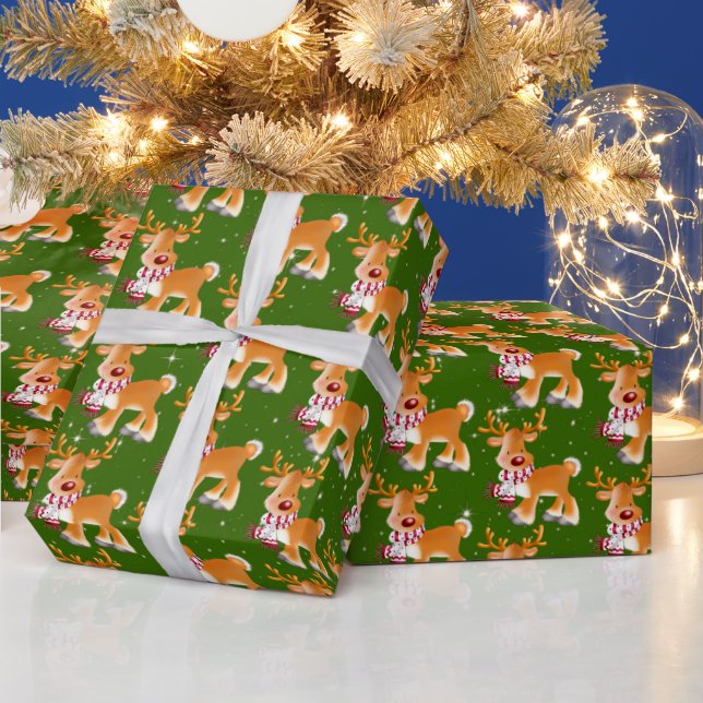 Little Deer  Wrapping Paper (Holidays)
