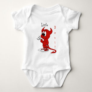 Little devil baby bodysuit