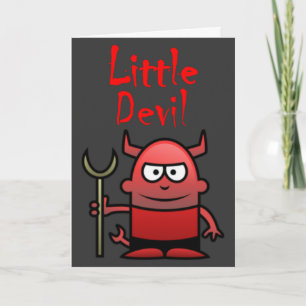 Little Devil Birthday Card