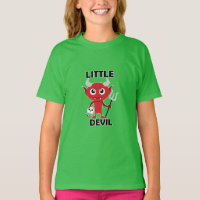 Little Devil - Girls' Basic T-Shirt
