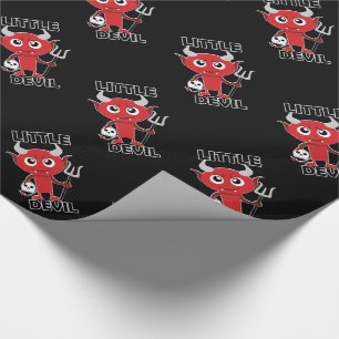 Little Devil - Glossy Wrapping Paper, 30" x 6' Wrapping Paper