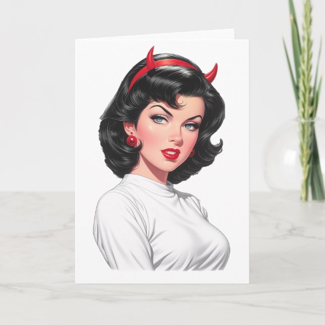 Little Devil Holiday Card (Front)
