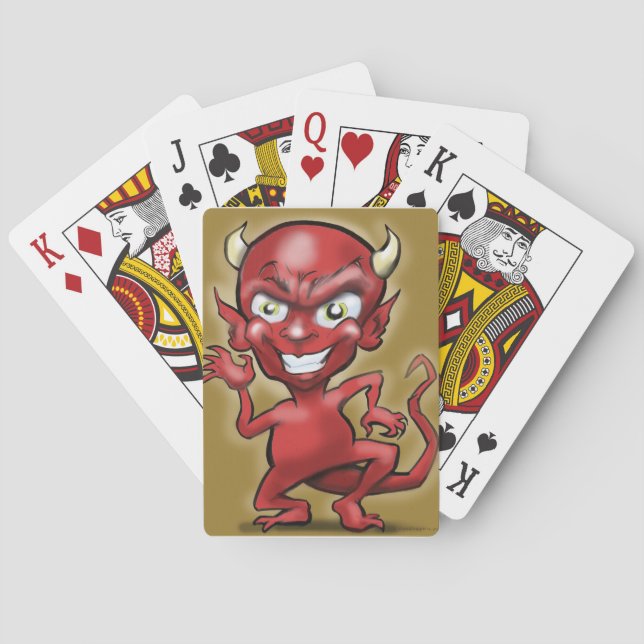 Little Devil Playing Cards (Back)