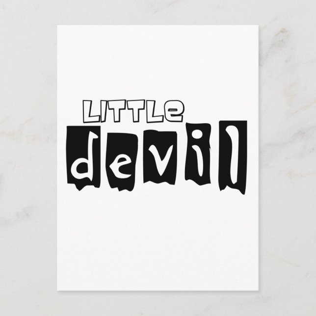 Little Devil Postcard (Front)