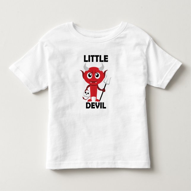 Little Devil - Toddler Fine Jersey T-Shirt (Front)