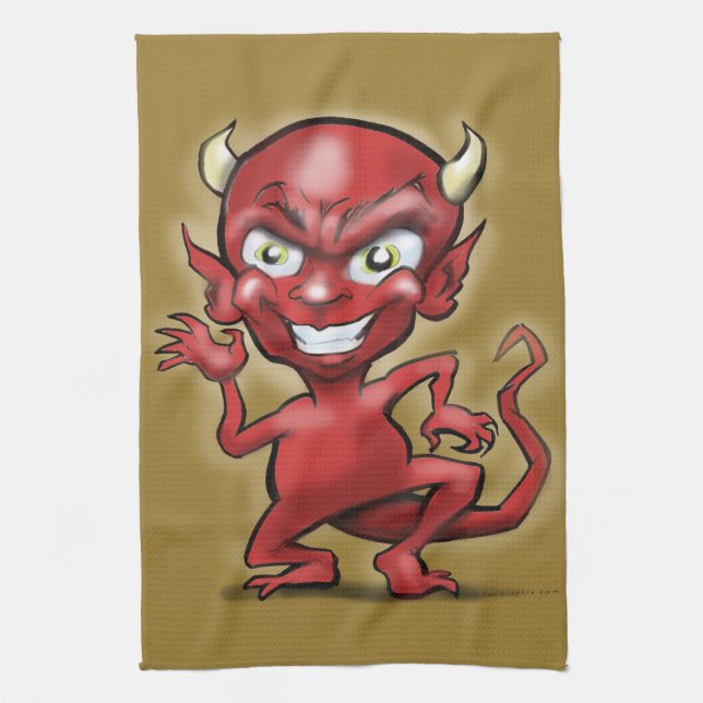 Little Devil Towel (Vertical)