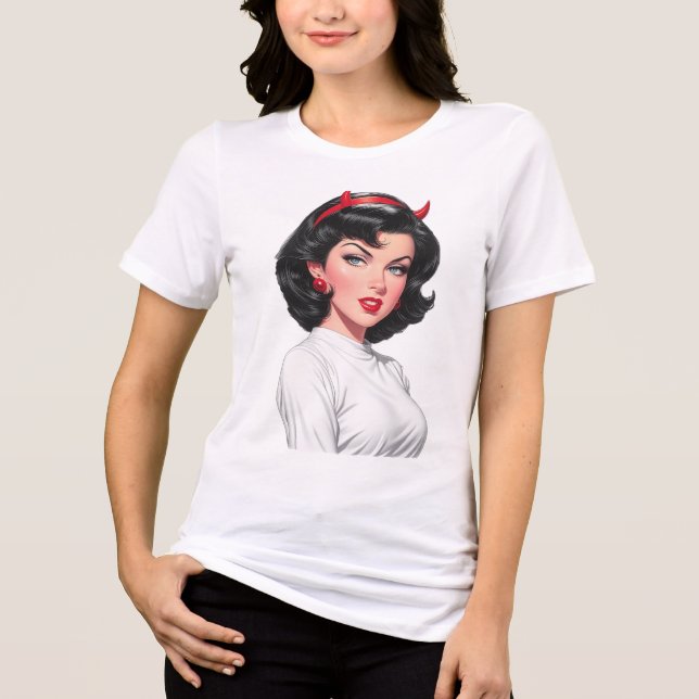 Little Devil Tri-Blend Shirt (Front)
