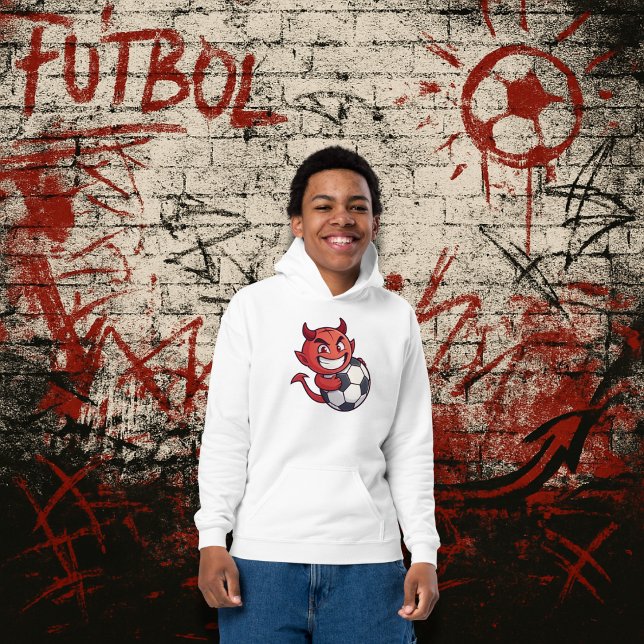 Little Devil with a soccer ball (Creator Uploaded)