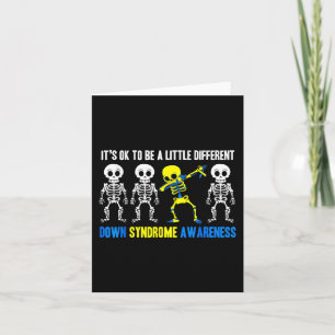 Little Different Down Syndrome Awareness March 21 Card